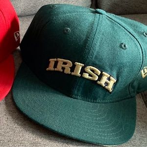 NEW ERA NOTRE DAME FIGHTING IRISH FITTED SIZE 7 3/8